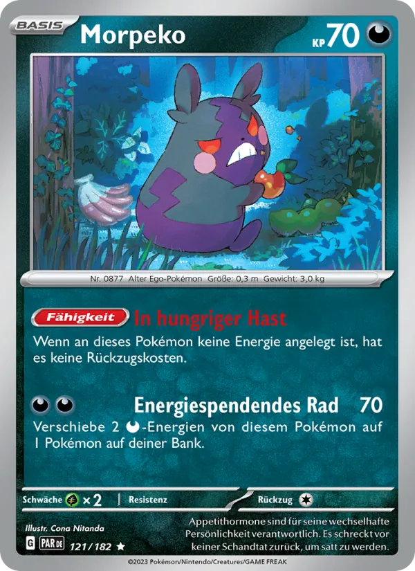 Morpeko, Paradoxrift 121