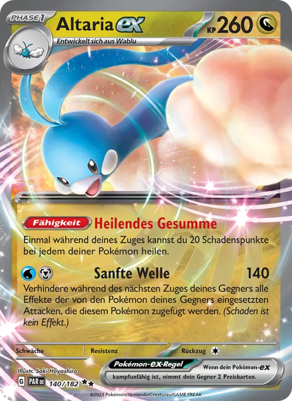 Altaria-ex, Paradoxrift 140