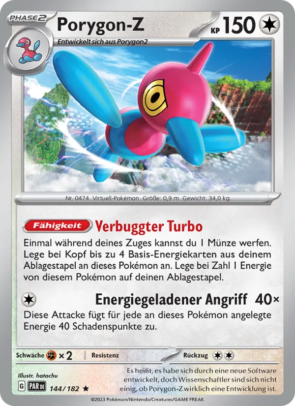 Porygon-Z, Paradoxrift 144