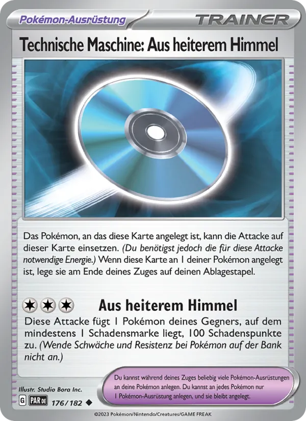 Technische Maschine: Aus heiterem Himmel, Paradoxrift 176