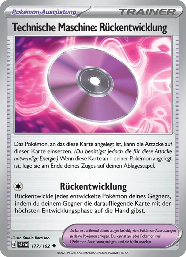 Technische Maschine: Rückentwicklung, Paradoxrift 177