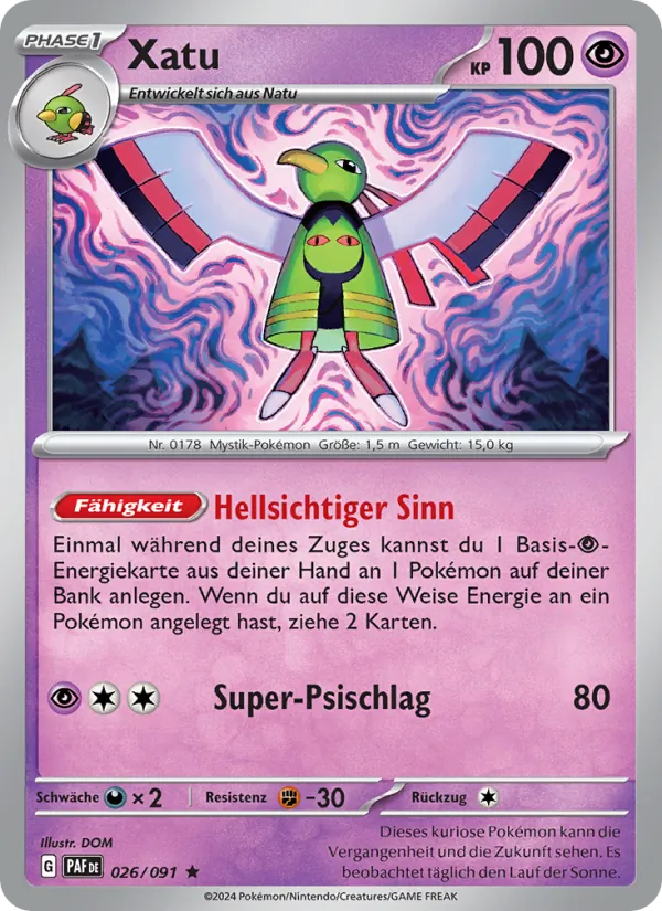 Xatu, Paldeas Schicksale 026