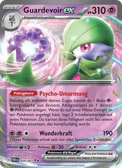 Guardevoir-ex, Paldeas Schicksale 029