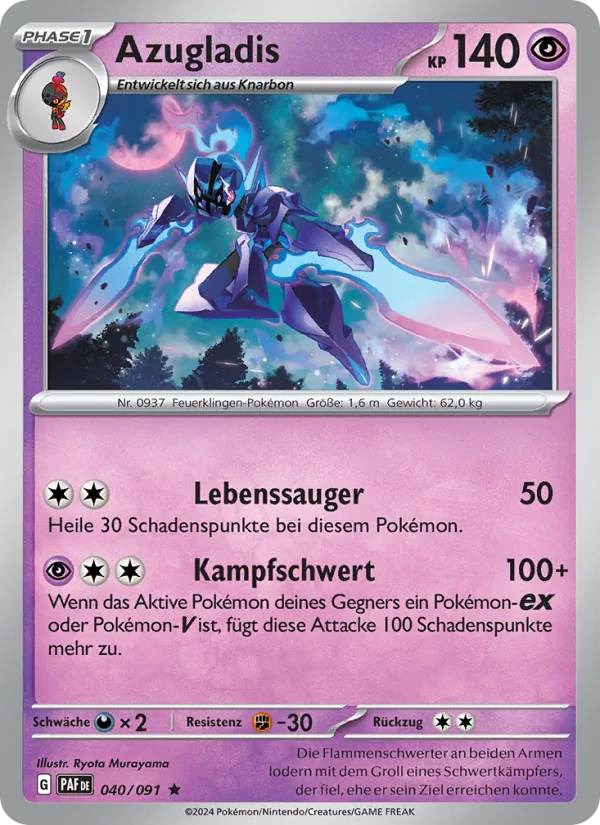 Azugladis, Paldeas Schicksale 040