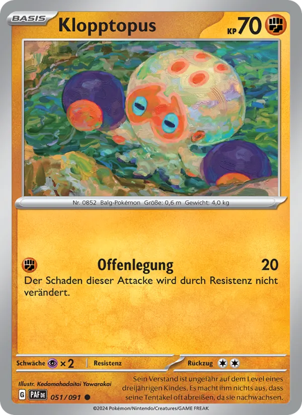 Klopptopus, Paldeas Schicksale 051