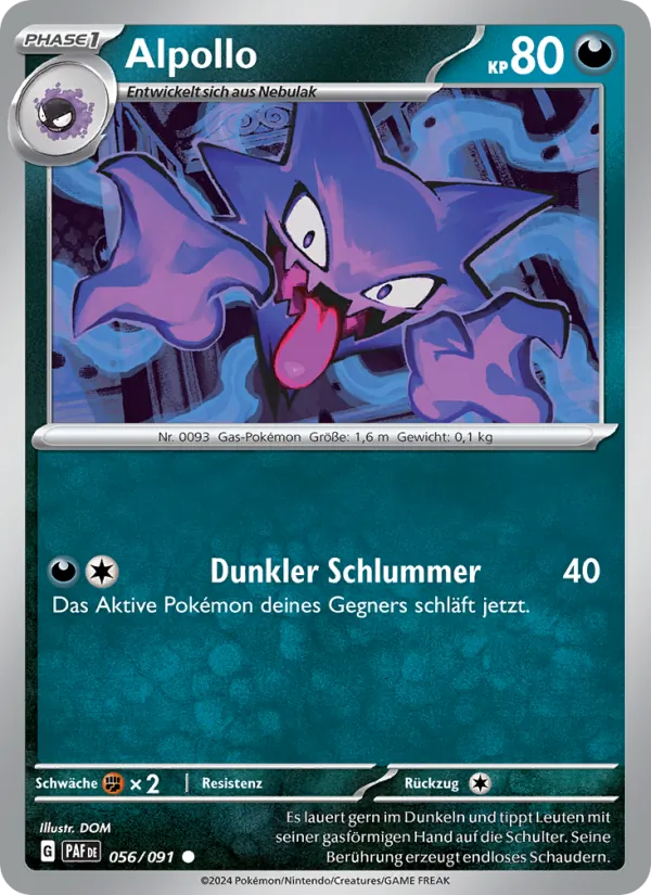 Alpollo, Paldeas Schicksale 056