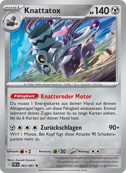 Knattatox, Paldeas Schicksale 065
