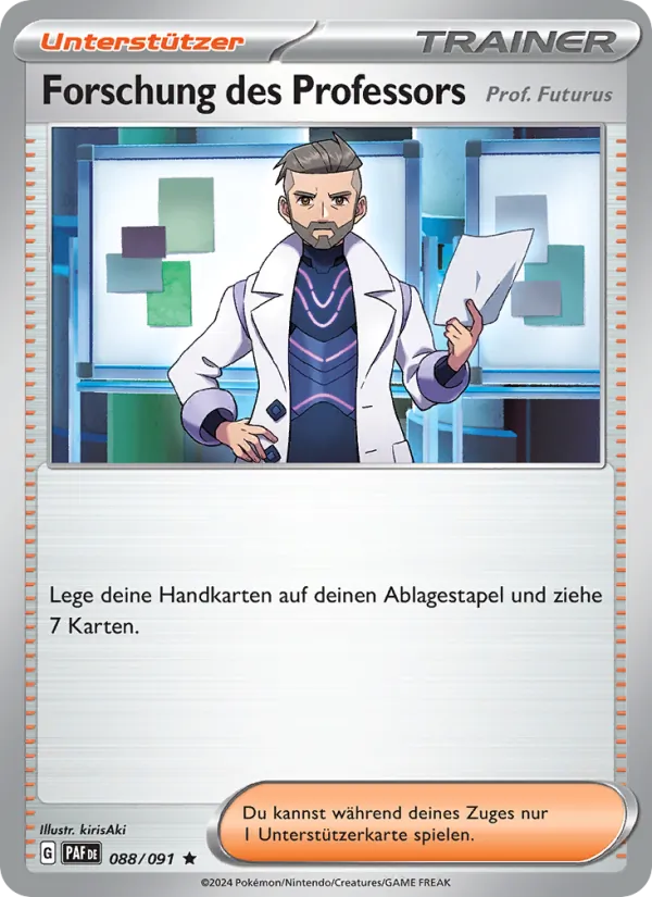 Forschung des Professors, Paldeas Schicksale 088