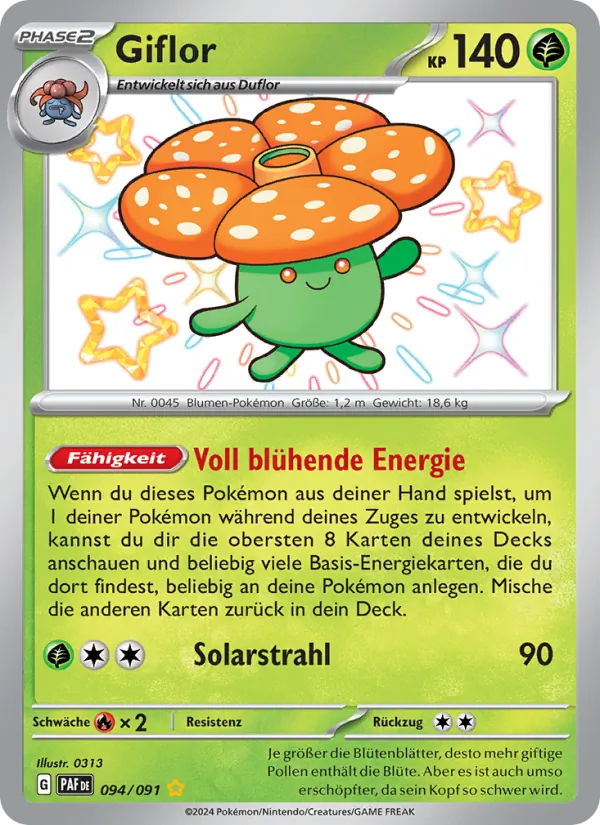 Giflor, Paldeas Schicksale 094