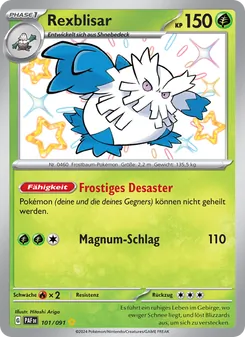Rexblisar, Paldeas Schicksale 101