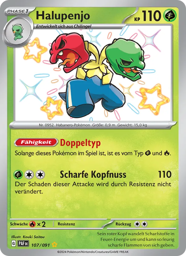 Halupenjo, Paldeas Schicksale 107