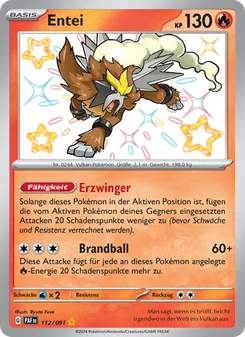 Entei, Paldeas Schicksale 112