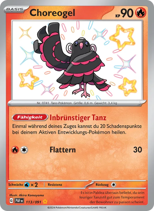 Choreogel, Paldeas Schicksale 113