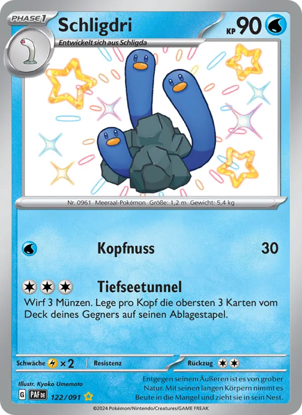 Schligdri, Paldeas Schicksale 122