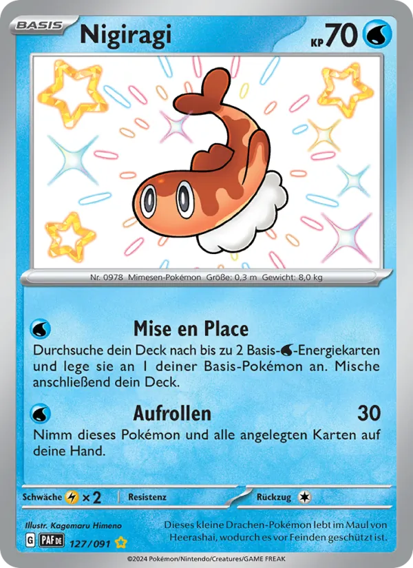 Nigiragi, Paldeas Schicksale 127