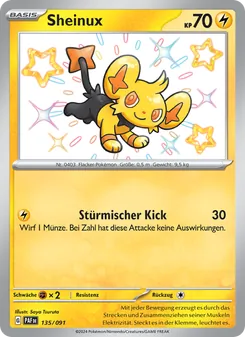 Sheinux, Paldeas Schicksale 135