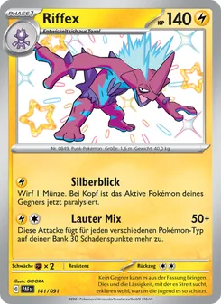 Riffex, Paldeas Schicksale 141