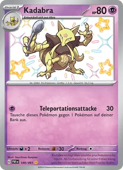 Kadabra, Paldeas Schicksale 149