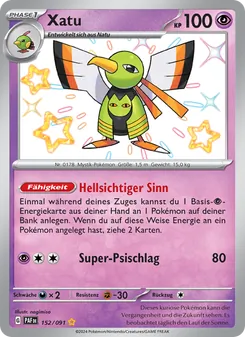 Xatu, Paldeas Schicksale 152