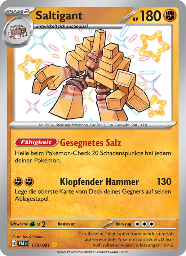 Saltigant, Paldeas Schicksale 178