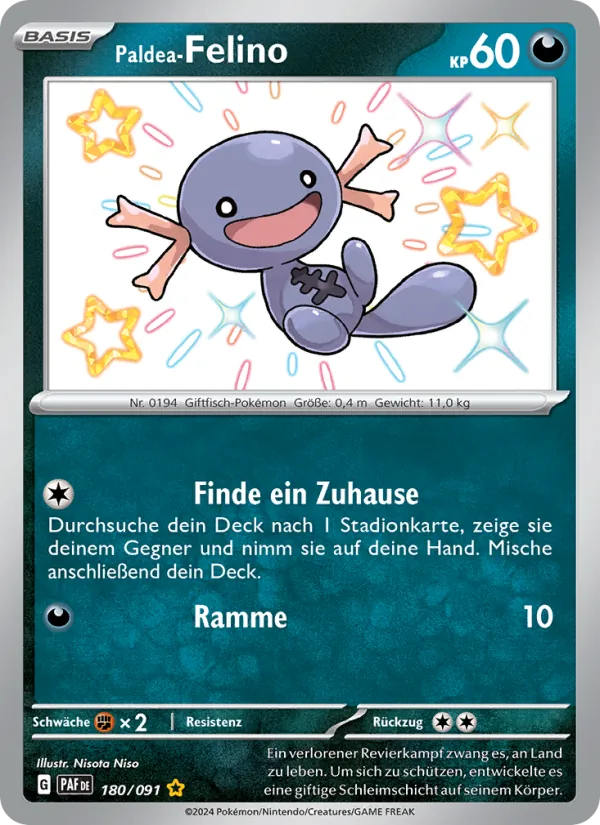 Paldea-Felino, Paldeas Schicksale 180