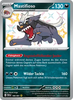 Mastifioso, Paldeas Schicksale 188