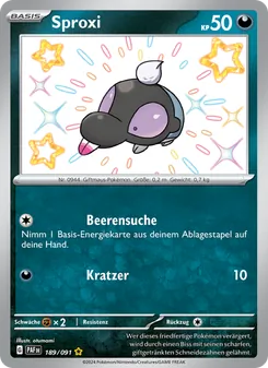 Sproxi, Paldeas Schicksale 189