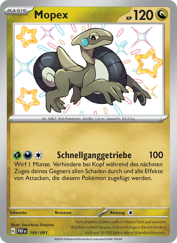 Mopex, Paldeas Schicksale 195
