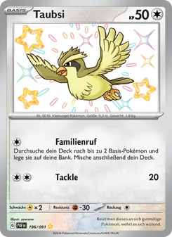 Taubsi, Paldeas Schicksale 196