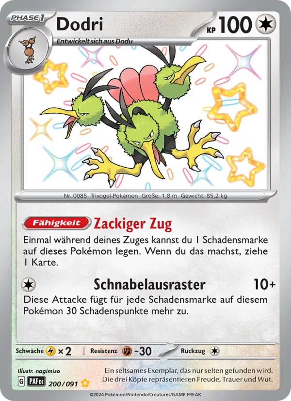 Dodri, Paldeas Schicksale 200