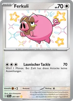 Ferkuli, Paldeas Schicksale 207