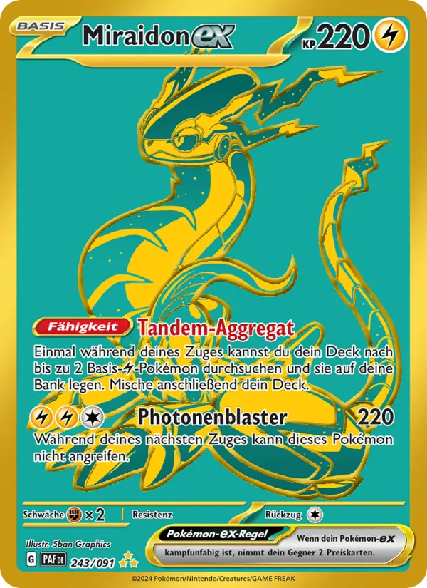 Miraidon-ex, Paldeas Schicksale 243