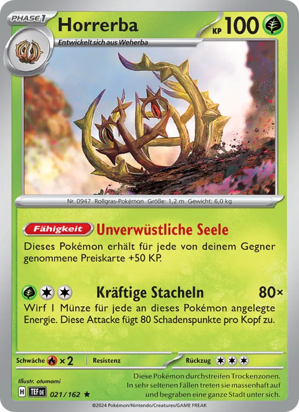 Horrerba, Gewalten der Zeit 021