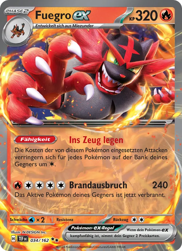 Fuegro-ex, Gewalten der Zeit 034