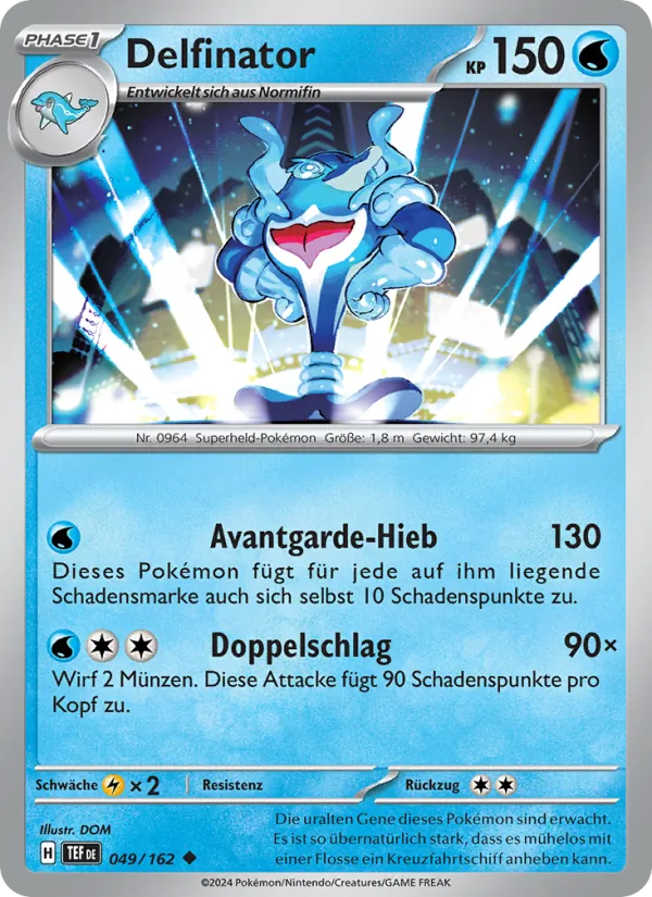 Delfinator, Gewalten der Zeit 049
