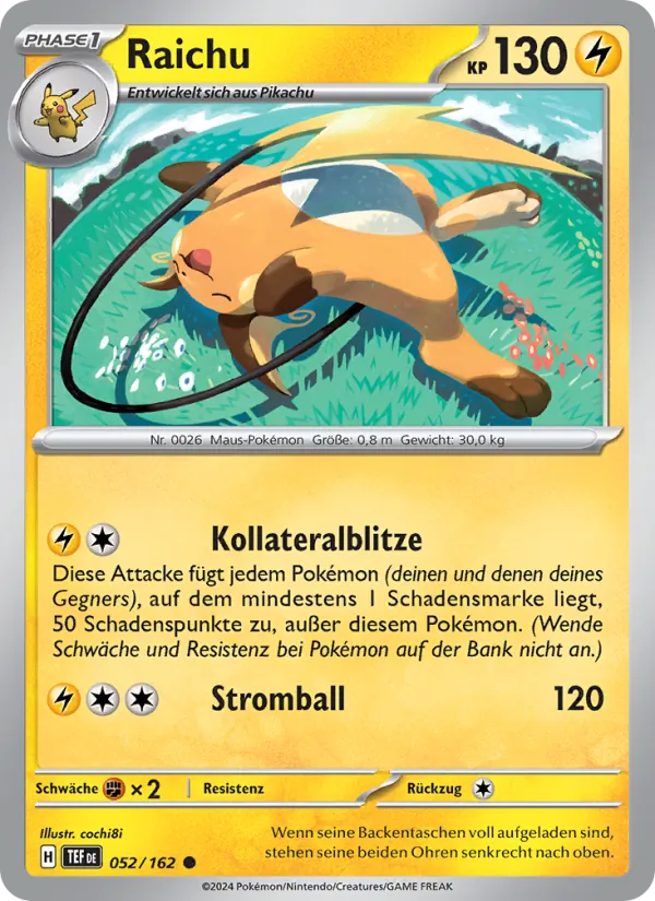Raichu, Gewalten der Zeit 052