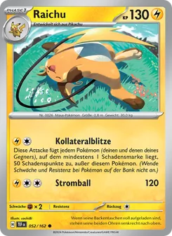 Raichu, Gewalten der Zeit 052