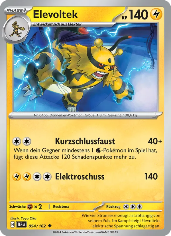 Elevoltek, Gewalten der Zeit 054