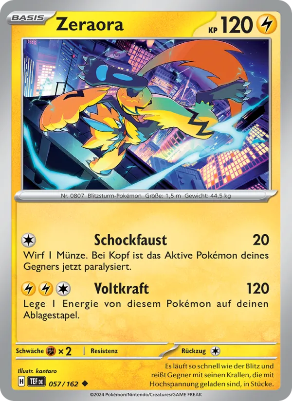 Zeraora, Gewalten der Zeit 057