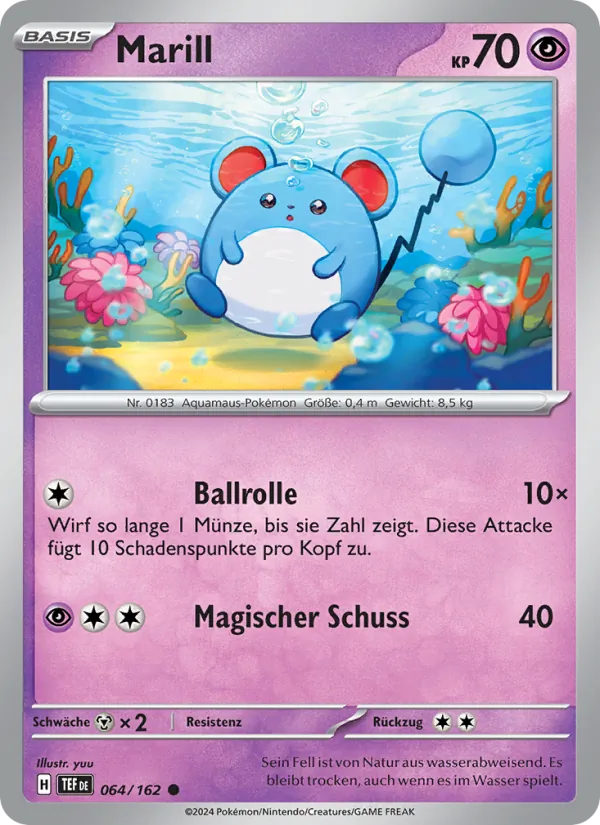 Marill, Gewalten der Zeit 064