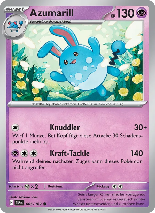 Azumarill, Gewalten der Zeit 065