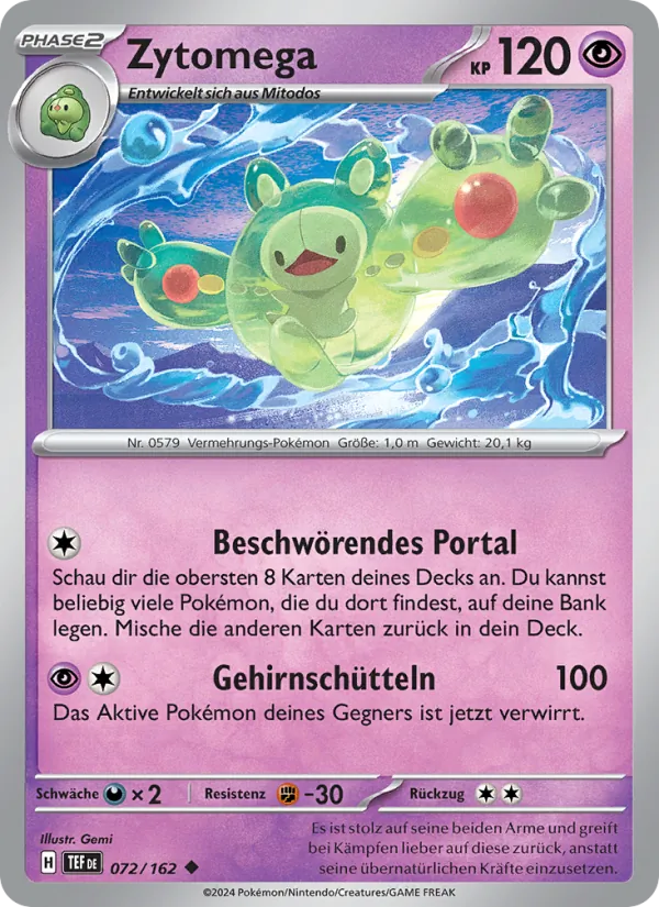 Zytomega, Gewalten der Zeit 072