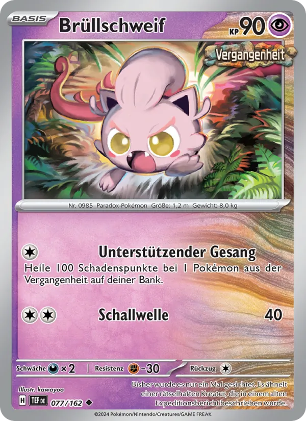 Brüllschweif, Gewalten der Zeit 077