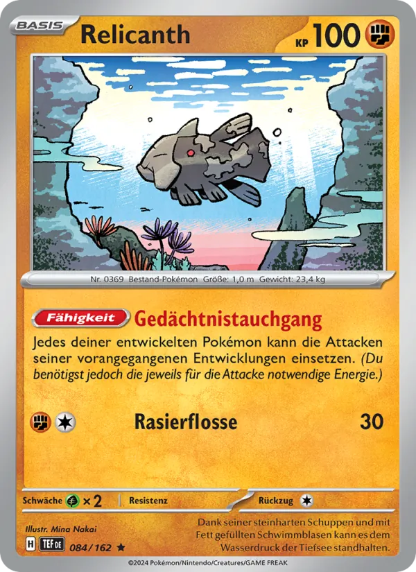 Relicanth, Gewalten der Zeit 084