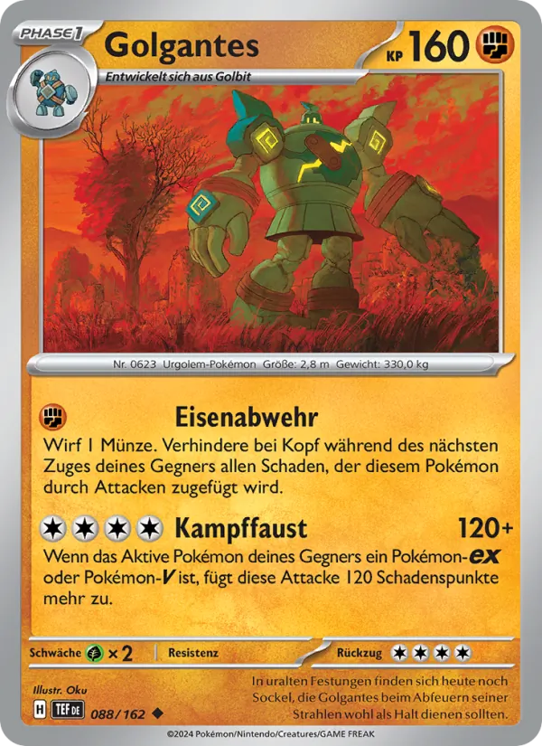 Golgantes, Gewalten der Zeit 088