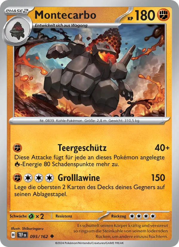 Montecarbo, Gewalten der Zeit 095
