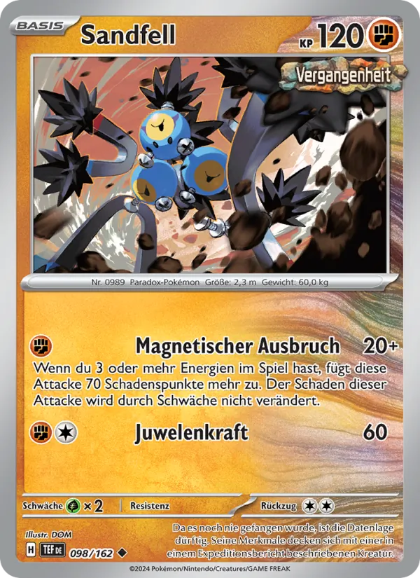Sandfell, Gewalten der Zeit 098