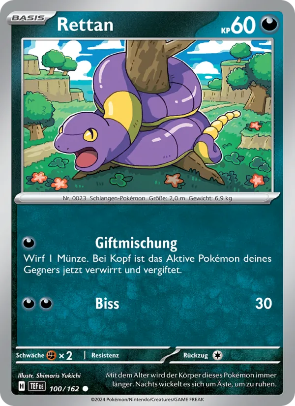 Rettan, Gewalten der Zeit 100