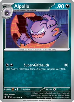 Alpollo, Gewalten der Zeit 103