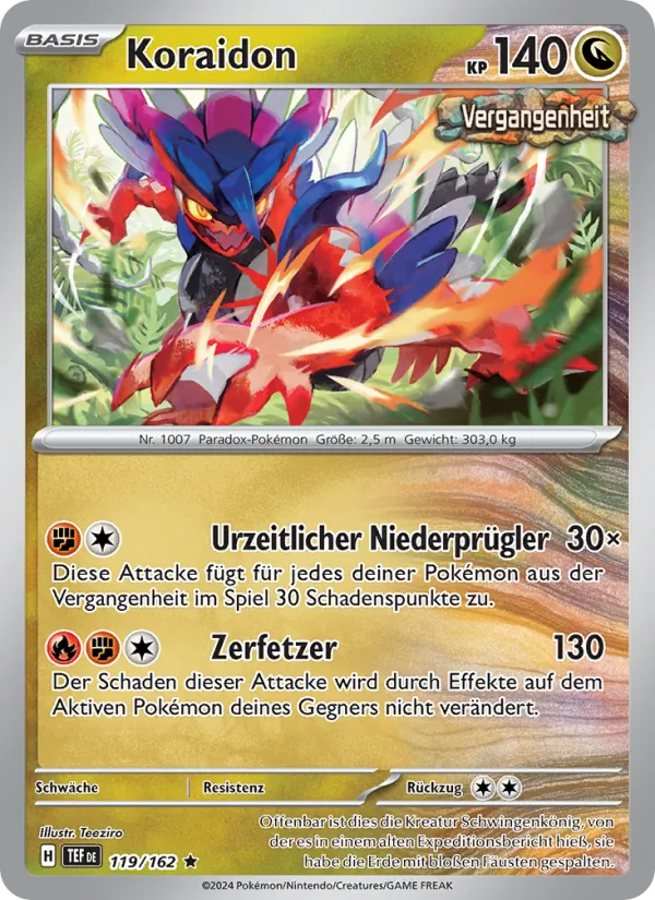 Koraidon, Gewalten der Zeit 119